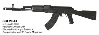 ARSENAL SAIGA 7.62X39 16 AK74 30 RD