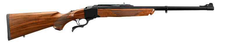 RUGER 1 MEDIUM SPORTER BL/CIRCASSION WALNUT