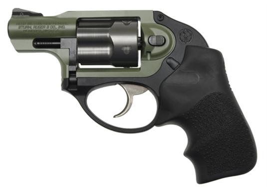 Ruger LCR Green Army 1.87 38 Special Revolver