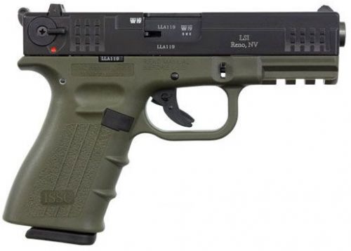 ISSC M22 Green 10+1 .22 LR  4