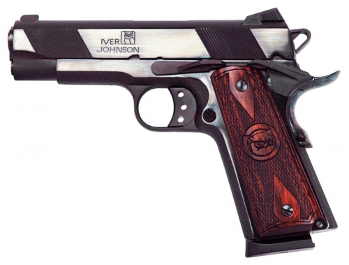 Iver Johnson 1911A1 Hawk Polished 8+1 .45 ACP 4.25