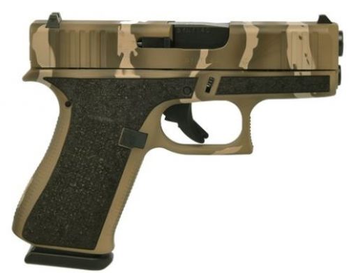 Glock 43X 9mm Tan Tiger Stripe 10+1