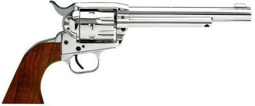 European American Armory Bounty Hunter Nickel 6 Round 6.75 22 Long Rifle / 22 Magnum / 22 WMR Revolver