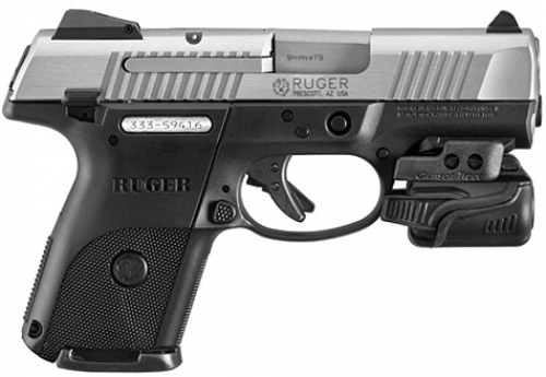 Ruger SR9c 17+1 9mm 3.5 w/ Crimson Trace Light