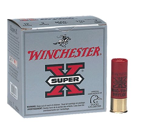 Winchester 12 Ga. 3 1 1/4 oz, Super X Dryloc Super Steel Round