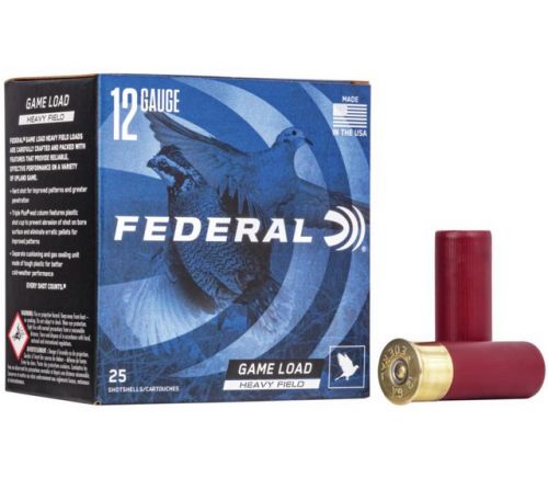 Federal Heavy Field 12 Ga. 2 3/4 1 1/8 oz, #8 Lead Round