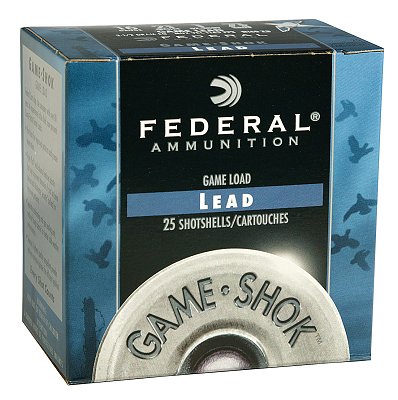 Federal Heavy Field 20 Ga. 2 3/4 1 oz, #7 1/2 Lead Round