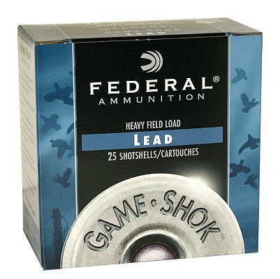 Federal Game Load 12 GA  2 3/4 1oz  #8  25rd box