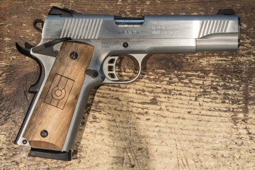 Tisas 1911-A2 Stainless Walnut Grips *COLORADO COMMEMORATIVE*