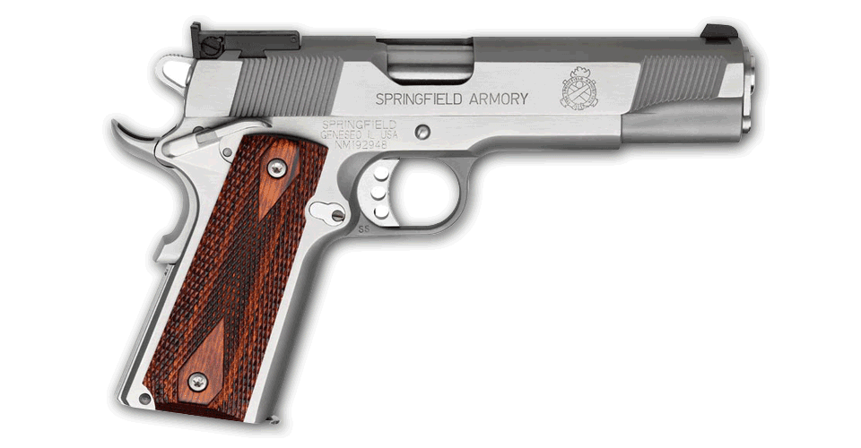 Springfield Armory 1911-A1 Service 45ACP Target, Stainless