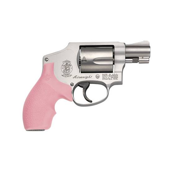 Smith & Wesson Model 642 Airweight Pink Grip 38 Special Revolver