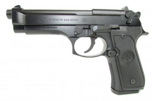 Beretta LE M9 Commercial Pistol 4.9 9mm Bruniton/Black Standard Sight Full Size