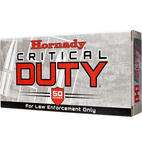 Hornady Critical Duty FlexLock 40 S&W Ammo 50 Round Box