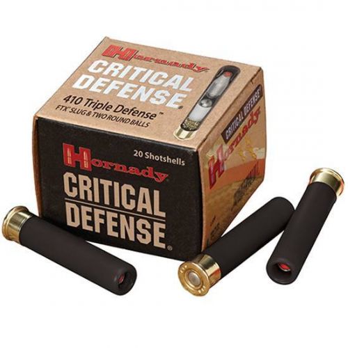 Hornady Triple Defense 410GA 2 1/2 Critical Defense