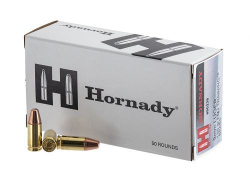 Hornady 9mm 135gr FMJ Training Brass 50ct