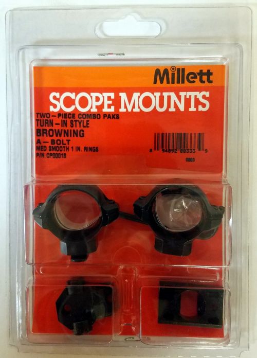 Millett 1 Medium Browning A-Bolt Ring and Base Combo