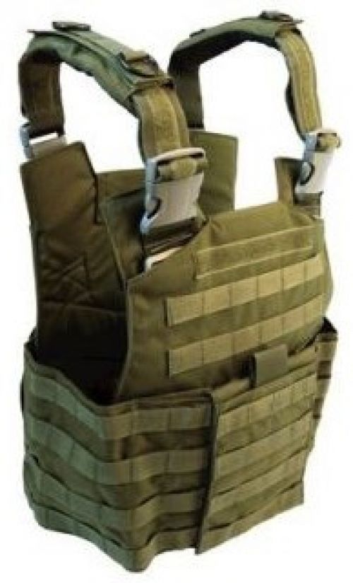 UMLE Plate Carrier Vest OD Green w/Cumberbund Molle Compatable