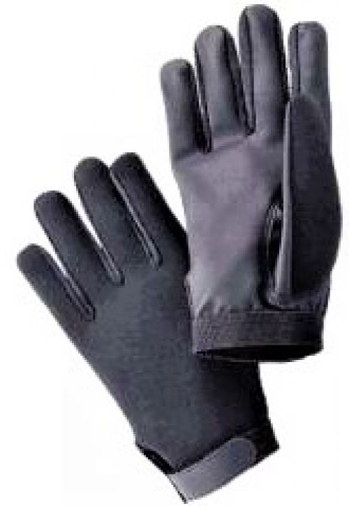 Uncle Mikes Neoprene Gloves Black Non-Slip Palm Med