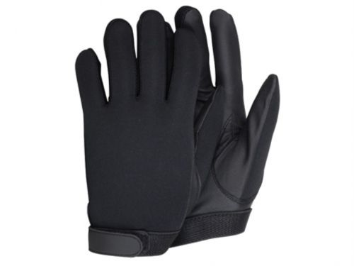 Uncle Mikes Neoprene Gloves Black Non-Slip Palm Small