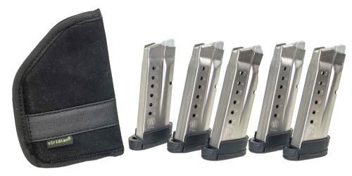 S&W M&P 9mm Shield Combo 5 Mags and Holster SHIPS FREE!