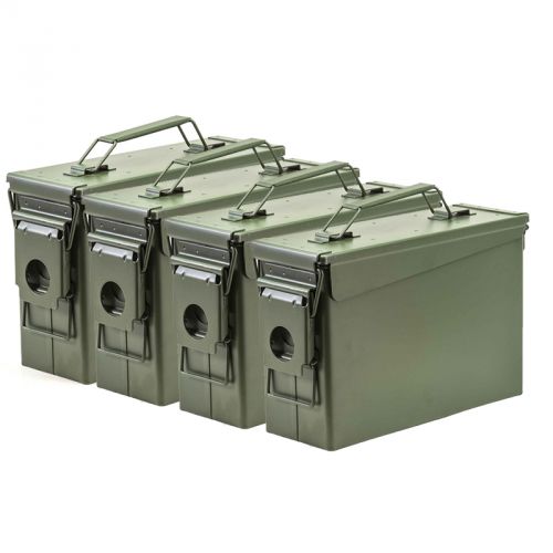 30 Cal Ammo Cans/Green 4 Pack