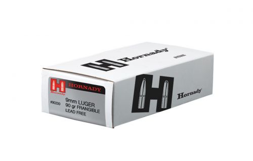 Hornady Frangible 9mm Ammo 50 Round Box