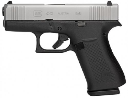 Glock 43X Subcompact 9mm 3.41 Ameriglo Night Sights 10+1 (PX435SL301AB)