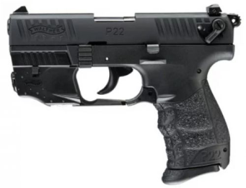 Walther Arms P22 Q with Integrated Laser 22 Long Rifle Pistol