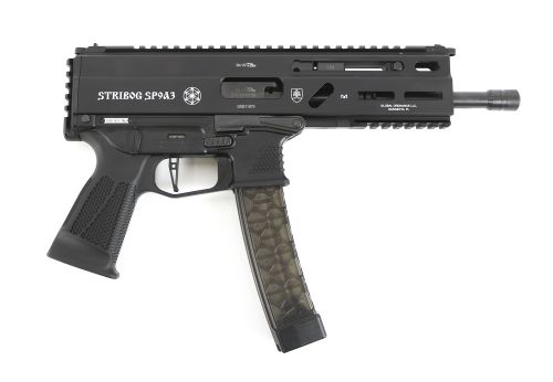 Grand Power Stribog SP9A3SB 9MM Delayed Roller BlowBack Sub Pistol Folding SBT Brace Threaded Barrel 30RD