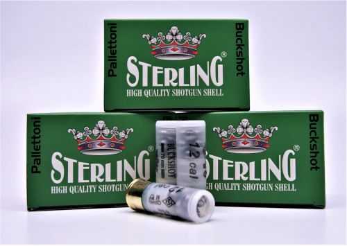 Sterling 12 GA 00 Buckshot 9 pellet 2-3/4 10 rounds