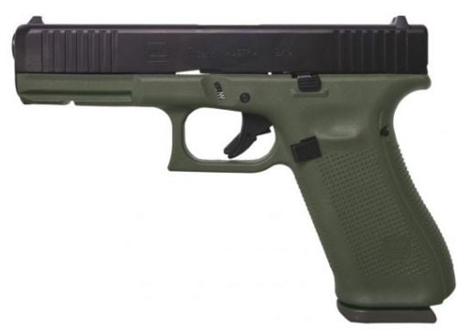 Glock 17 Gen 5 9MM 17+1 Battlefield Green