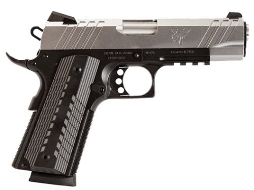 Devil Dog 1911 9mm 10RD 4.25 Blk/SS Tac Rail