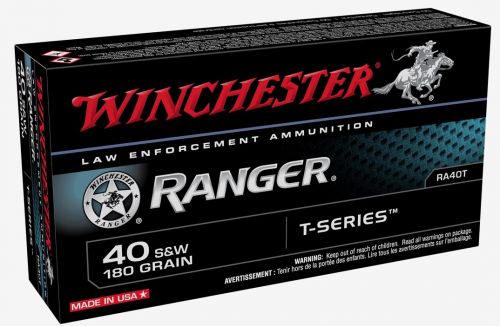 Winchester Ranger T-Series Hollow Point 40 S&W Ammo 50 Round Box