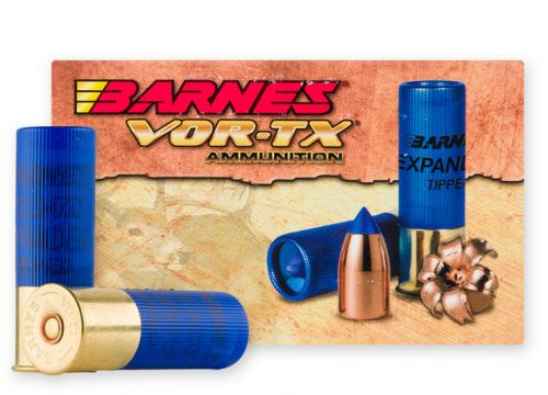 Barnes VOR-TX Slug 12 Gauge Ammo 5 Round Box