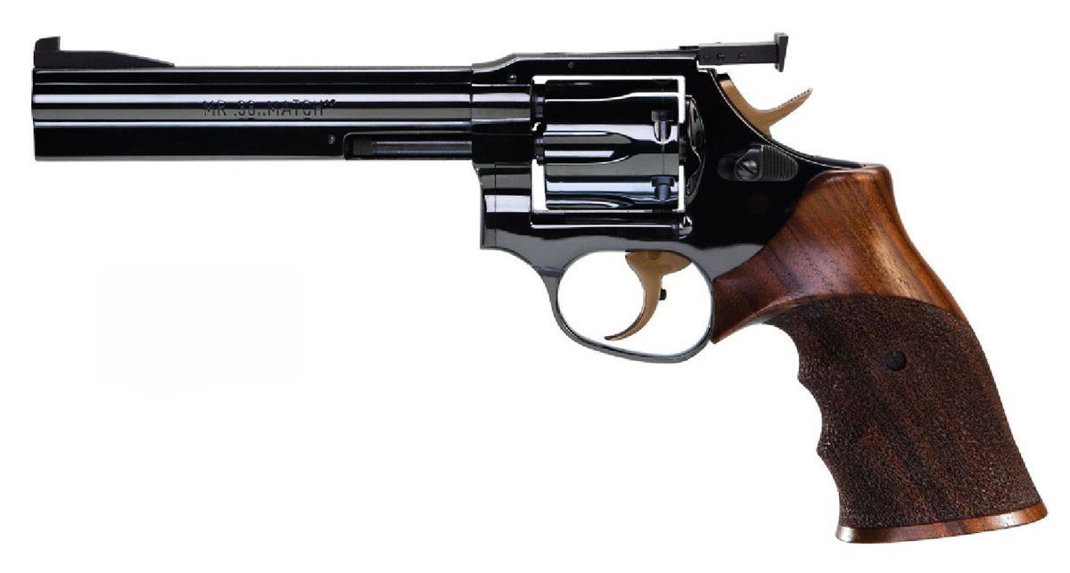 Beretta Manurhin Match Steel 38 Special Revolver