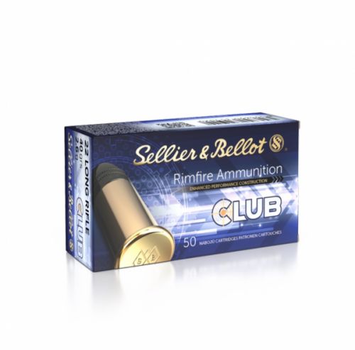 S&B Club  .22 LR 40gr LRN 50rd box