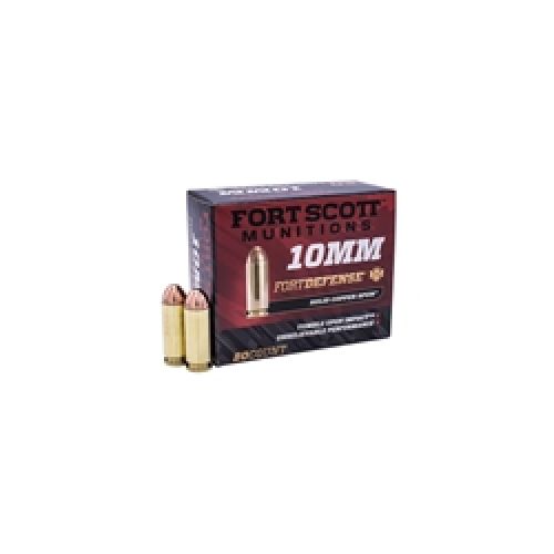 Fort Scott Munitions TUI Solid Copper 10mm Ammo 125 gr 20 Round Box