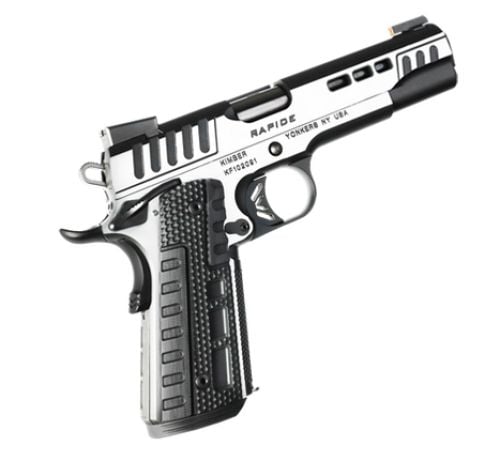 KIMBER Rapide Scorpius 1911 10mm 5 9rd Pistol w/ Night Sights - KimPro Black / G10 Grips