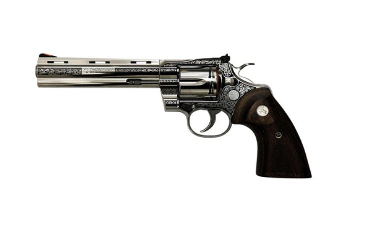 Colt Python 6" .357 Mag Engraved Chattanooga Exclusive - PYTHONSP6WTSFB
