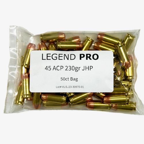 Legend .45ACP 230gr Hybrid Hollow Point 50 Rounds