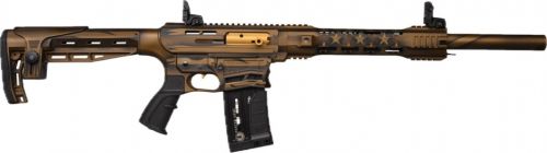 Panzer Arms AR Twelve G4 Tactical 12ga Black & Bronze US Flag Cerakote 5+1