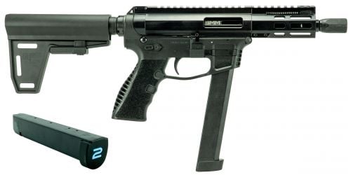 GForce GF9 Jawbone 9mm 5 w/Brace & (2) 33rd Magazines!