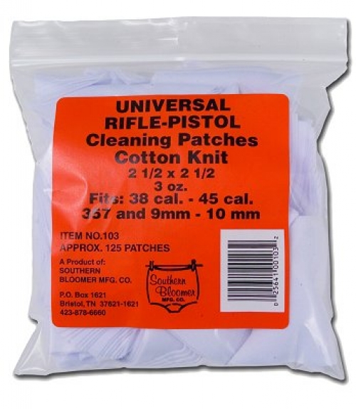 Southern Bloomer Universal Rifle/Handgun Cleaning Patches 13