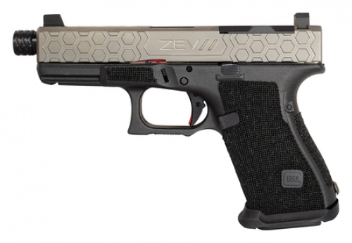 ZEV G19 G4 HEX 9MM 4TB GRY 15