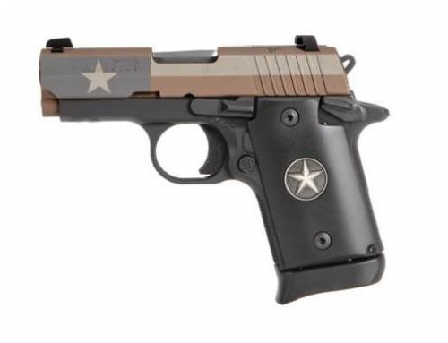 SIG SAUER P938 TEXAS FLAG 9MM