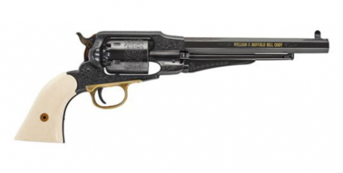 Uberti 1858 Buffalo Bill Centennial, .44 Black Powder, 8 Ba