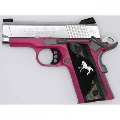 COLT DEFENDER 9MM 3 RASPBERRY SS 1 OF 300