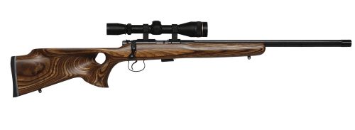 CZ 455 THUMBHOLE .22 LR  20.7 BROWN LAMINATE 5RD