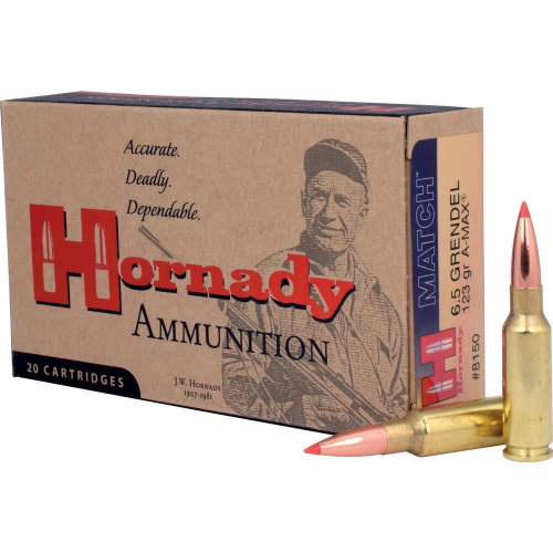 Hornady 6.5 Grendel 123gr AMAX