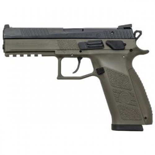 CZ P-09 9MM 10RD OD Green Black SLIDE